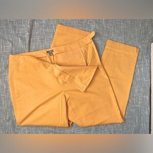 J. Jill Orange Capri Pants | Size 12 Stretch